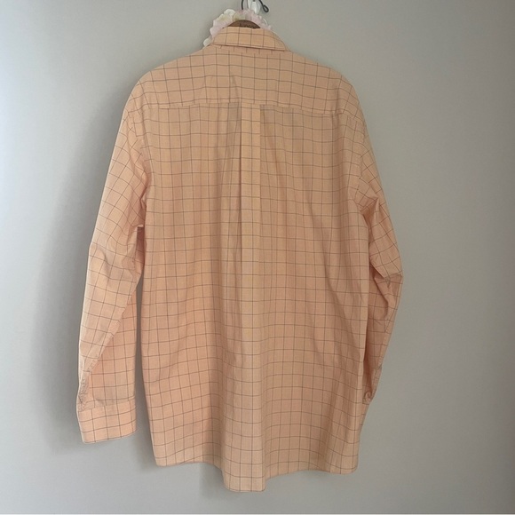 Jos. A. Bank Plaid Button Down Dress Shirt Men’s Large Traveler’s Collection - Picture 3 of 8